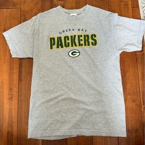 Green Bay Packers Grey Short Sleeve Team Apparel